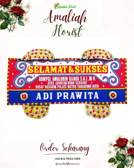 Papan Bunga Ucapan Selamat Susuk